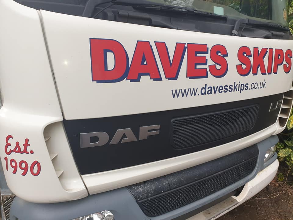 Daves Skips Lorry